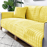 Sofa Cushion Plush Winter Thick Non-Slip Sofa Cushion Sofa Towel Flannel Cushion Universal Sofa Decoration Cover - Ornate Home