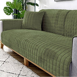 Sofa Cushion Plush Winter Thick Non-Slip Sofa Cushion Sofa Towel Flannel Cushion Universal Sofa Decoration Cover - Ornate Home