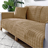 Sofa Cushion Plush Winter Thick Non-Slip Sofa Cushion Sofa Towel Flannel Cushion Universal Sofa Decoration Cover - Ornate Home