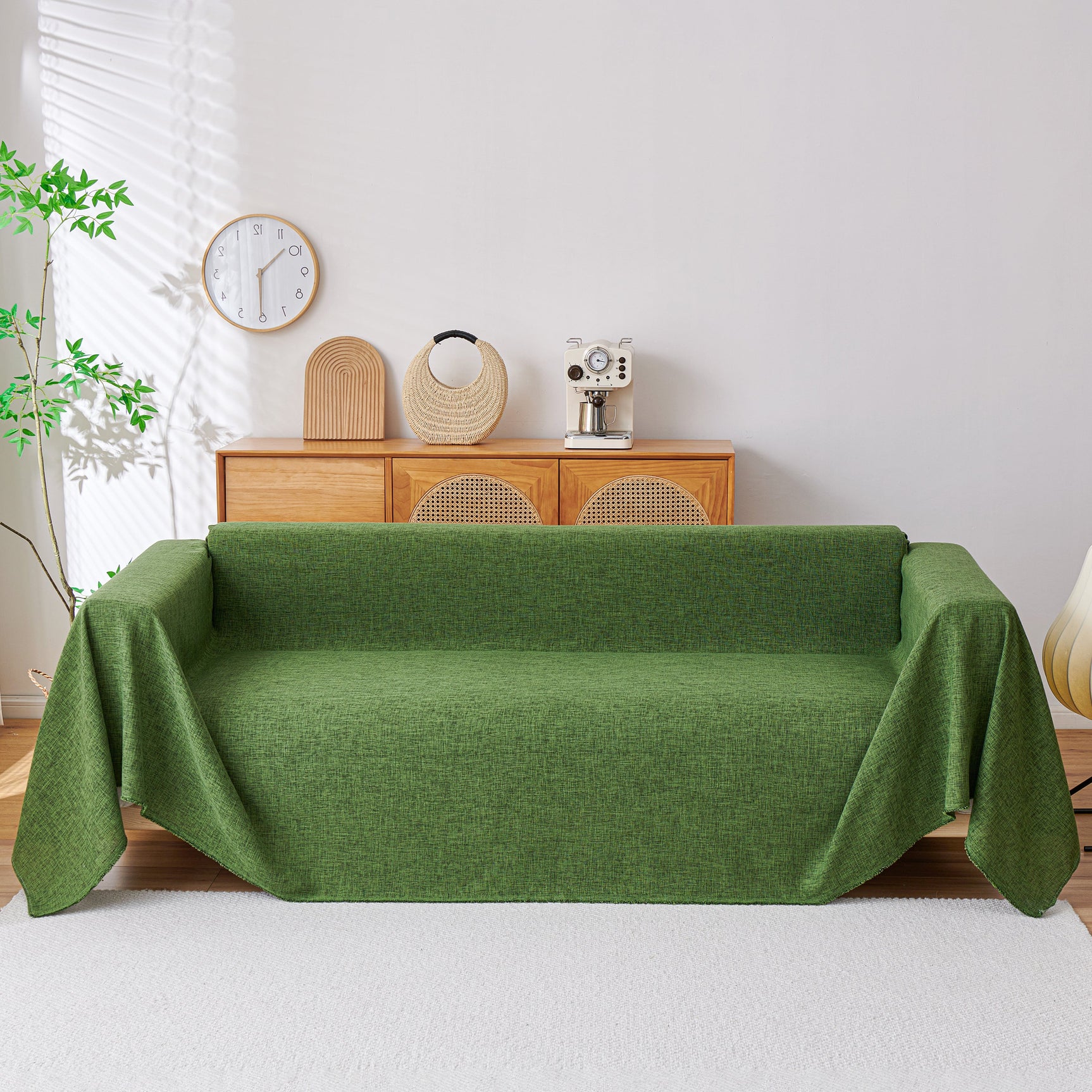 Sofa Slipcovers Cotton Sheet Blanket, Furniture Decor Pet Protector Stylish Throws for Sectional Couch - Ornate Home