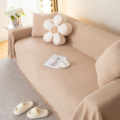 Sofa Throw Covers L-Shape Sectional Couch Cover for Dogs Cats Furniture Protector - Ornate Home