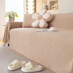 Sofa Throw Covers L-Shape Sectional Couch Cover for Dogs Cats Furniture Protector - Ornate Home