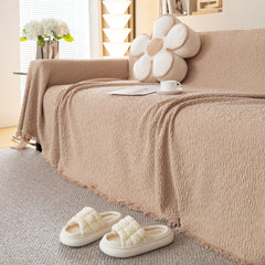 Sofa Throw Covers L-Shape Sectional Couch Cover for Dogs Cats Furniture Protector - Ornate Home