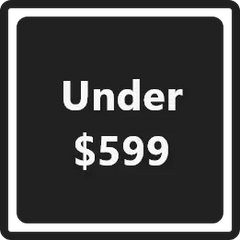 Under $599