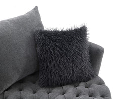 Sofi Dark Gray Swivel Chair - Ornate Home