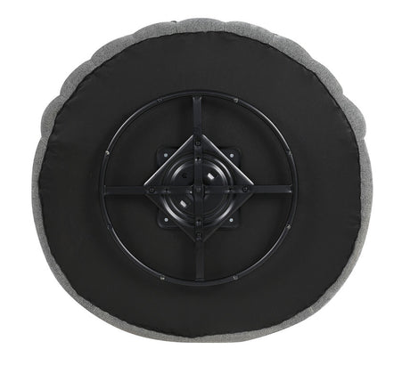 Sofi Dark Gray Swivel Chair - Ornate Home