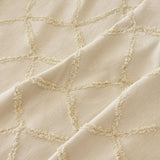 Soft Chenille Sofa Throw Cover, Raised Geometric Texture Furniture Protector Blanket - Ornate Home
