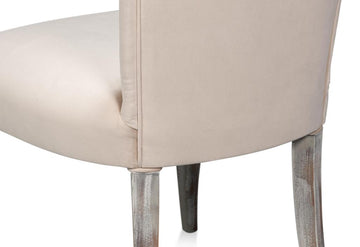 Soft Contour Tan/Grey Side Chair (Set of 2) - Ornate Home