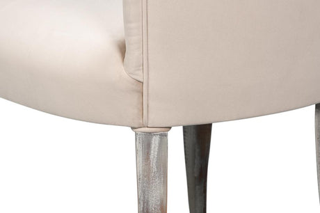 Soft Contour Tan/Grey Side Chair (Set of 2) - Ornate Home