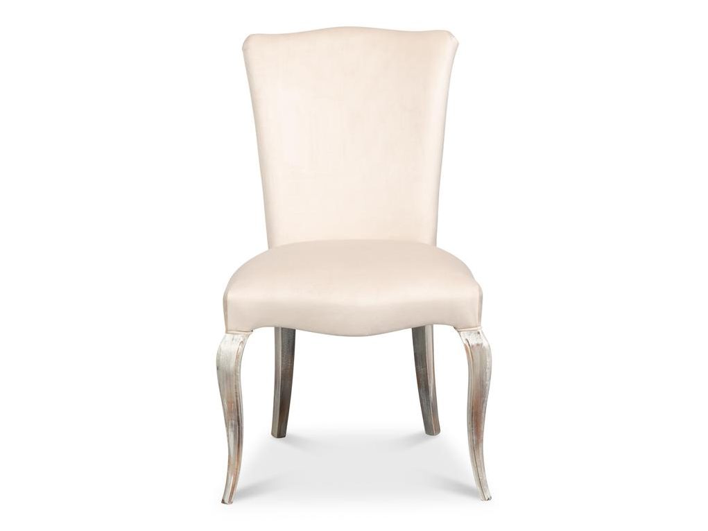 Soft Contour Tan/Grey Side Chair (Set of 2) - Ornate Home