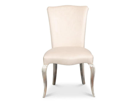 Soft Contour Tan/Grey Side Chair (Set of 2) - Ornate Home
