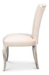 Soft Contour Tan/Grey Side Chair (Set of 2) - Ornate Home