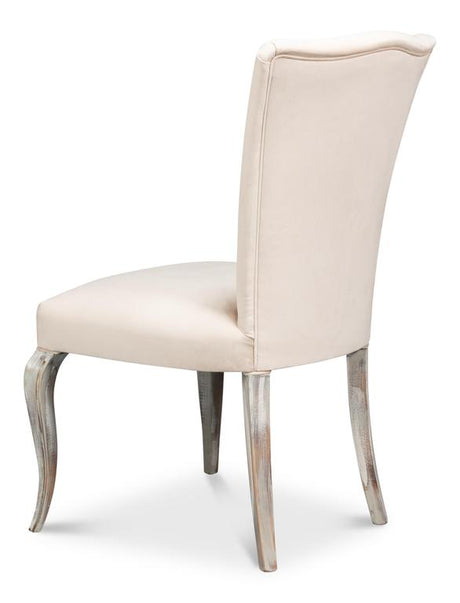Soft Contour Tan/Grey Side Chair (Set of 2) - Ornate Home