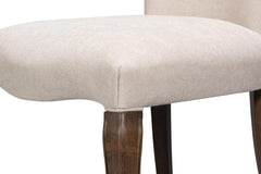 Soft Contour Tan Side Chair (Set of 2) - Ornate Home