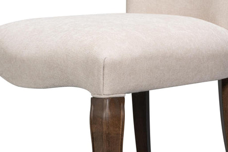 Soft Contour Tan Side Chair (Set of 2) - Ornate Home