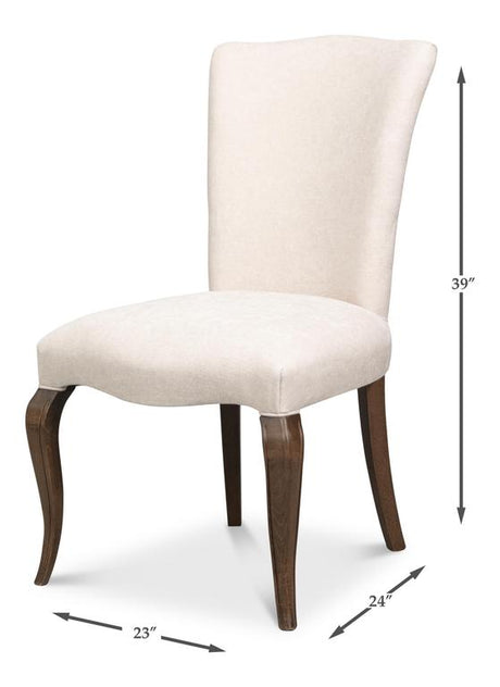 Soft Contour Tan Side Chair (Set of 2) - Ornate Home