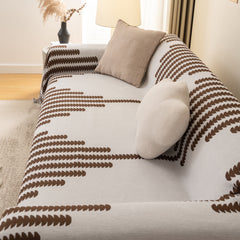 Soft Cozy Chenille Couch Cover Throws for Sofas, Couch Cover Blankets, Corner Sectional Couch Covers - Ornate Home