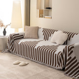 Soft Cozy Chenille Couch Cover Throws for Sofas, Couch Cover Blankets, Corner Sectional Couch Covers - Ornate Home