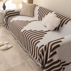 Soft Cozy Chenille Couch Cover Throws for Sofas, Couch Cover Blankets, Corner Sectional Couch Covers - Ornate Home