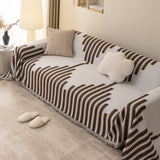 Soft Cozy Chenille Couch Cover Throws for Sofas, Couch Cover Blankets, Corner Sectional Couch Covers - Ornate Home