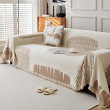 Soft Cozy Chenille Sofa Throw Blanket and Sectional Seat Covers, Scratch Resistant Sofa Couch Covers - Ornate Home