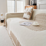 Soft Cozy Chenille Sofa Throw Blanket and Sectional Seat Covers, Scratch Resistant Sofa Couch Covers - Ornate Home