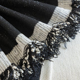 Soft Cozy Chenille Throw Cover for Couch with Tassel Accents, Dustproof Soft Throws for Sofa - Ornate Home