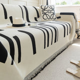 Soft Cozy Chenille Throw Cover for Couch with Tassel Accents, Dustproof Soft Throws for Sofa - Ornate Home