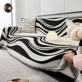 Soft Cozy Curved Throw Blankets for Couch, Sofa, Bed, Travel, Decorative Blankets for Women, Men, Kids Gift - Ornate Home
