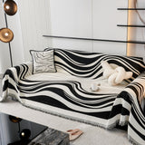Soft Cozy Curved Throw Blankets for Couch, Sofa, Bed, Travel, Decorative Blankets for Women, Men, Kids Gift - Ornate Home