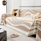 Soft Cozy Curved Throw Blankets for Couch, Sofa, Bed, Travel, Decorative Blankets for Women, Men, Kids Gift - Ornate Home