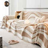 Soft Cozy Curved Throw Blankets for Couch, Sofa, Bed, Travel, Decorative Blankets for Women, Men, Kids Gift - Ornate Home