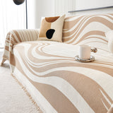Soft Cozy Curved Throw Blankets for Couch, Sofa, Bed, Travel, Decorative Blankets for Women, Men, Kids Gift - Ornate Home