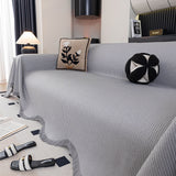 Soft Decorative Throw for Sofa and Loveseat, Textured Sofa Cover Blanket for Couch - Ornate Home