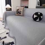 Soft Decorative Throw for Sofa and Loveseat, Textured Sofa Cover Blanket for Couch - Ornate Home