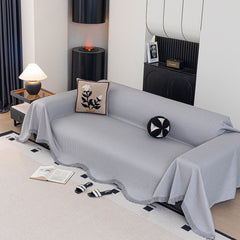 Soft Decorative Throw for Sofa and Loveseat, Textured Sofa Cover Blanket for Couch - Ornate Home
