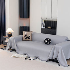 Soft Decorative Throw for Sofa and Loveseat, Textured Sofa Cover Blanket for Couch - Ornate Home