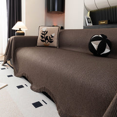 Soft Decorative Throw for Sofa and Loveseat, Textured Sofa Cover Blanket for Couch - Ornate Home