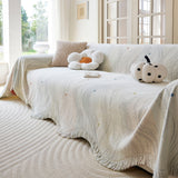 Soft Jacquard Sofa Cover for Dogs, Boho Chenille Sofa Slipcover for Pets Washable - Ornate Home
