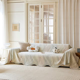 Soft Jacquard Sofa Cover for Dogs, Boho Chenille Sofa Slipcover for Pets Washable - Ornate Home