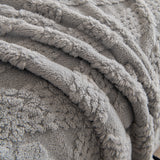 Soft Plush Fleece Throw Blanket for Couch Solid Cute Warm Couch Cover Blanket for Winter - Ornate Home