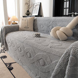 Soft Plush Fleece Throw Blanket for Couch Solid Cute Warm Couch Cover Blanket for Winter - Ornate Home