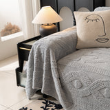 Soft Plush Fleece Throw Blanket for Couch Solid Cute Warm Couch Cover Blanket for Winter - Ornate Home