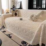Soft Plush Fleece Throw Blanket for Couch Solid Cute Warm Couch Cover Blanket for Winter - Ornate Home