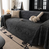 Soft Plush Fleece Throw Blanket for Couch Solid Cute Warm Couch Cover Blanket for Winter - Ornate Home