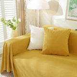 Soft Plush Warm Couch Cover Blanket for Sofa, Waterproof and Machine Washable Couch Throw Cover - Ornate Home