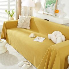 Soft Plush Warm Couch Cover Blanket for Sofa, Waterproof and Machine Washable Couch Throw Cover - Ornate Home