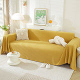 Soft Plush Warm Couch Cover Blanket for Sofa, Waterproof and Machine Washable Couch Throw Cover - Ornate Home