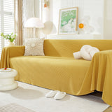 Soft Plush Warm Couch Cover Blanket for Sofa, Waterproof and Machine Washable Couch Throw Cover - Ornate Home