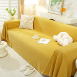Soft Plush Warm Couch Cover Blanket for Sofa, Waterproof and Machine Washable Couch Throw Cover - Ornate Home